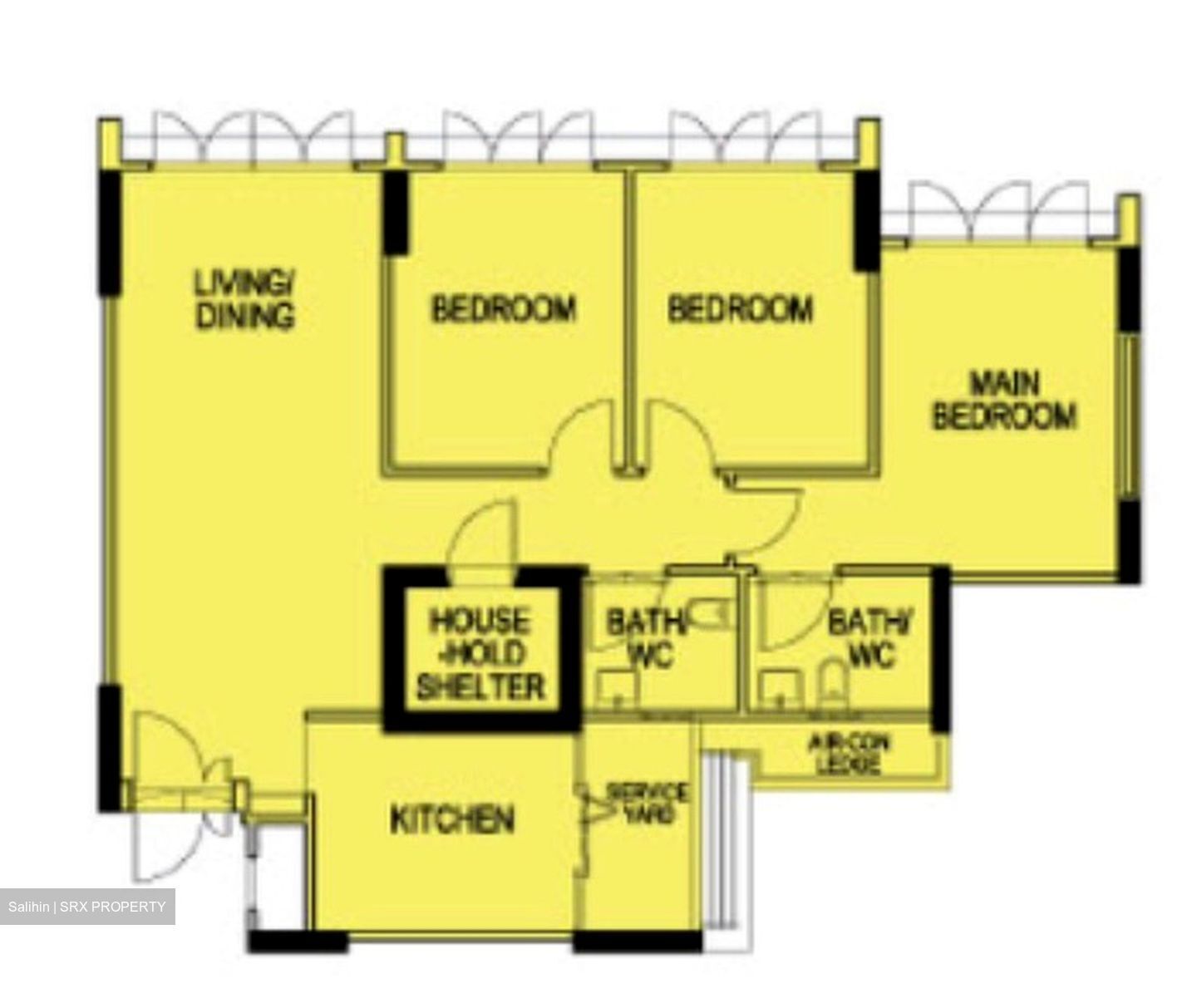 Blk 524B Tampines Greenleaf (Tampines), HDB 4 Rooms #577682461